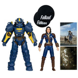 Fallout 4 - T- 60 Vault Tec & Sole Survivor 7" Action Figure 2-Pack