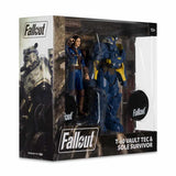 Fallout 4 - T- 60 Vault Tec & Sole Survivor 7" Action Figure 2-Pack