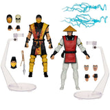 Mortal Kombat - Scorpion Vs Raiden Klassics Figures NEW McFarlane Toys