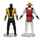 Mortal Kombat - Scorpion Vs Raiden Klassics Figures NEW McFarlane Toys