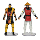 Mortal Kombat - Scorpion Vs Raiden Klassics Figures NEW McFarlane Toys