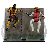 Mortal Kombat - Scorpion Vs Raiden Klassics Figures NEW McFarlane Toys