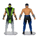 Mortal Kombat - Liu Kang Vs Reptile Klassics Figures NEW McFarlane Toys