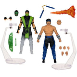 Mortal Kombat - Liu Kang Vs Reptile Klassics Figures NEW McFarlane Toys