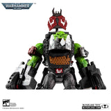 Warhammer 40,000 - Ork Meganob with Buzzsaw MegaFig Figure NEW McFarlane Toys