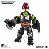 Warhammer 40,000 - Ork Meganob with Buzzsaw MegaFig Figure NEW McFarlane Toys