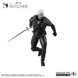 The Witcher (TV) - Geralt Battle 7" Prem Figure NEW McFarlane Toys