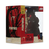 Welcome to Derry - Pennywise (Flashback) 6" Movie Maniacs Figure NEW McFarlane