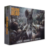The Walking Dead - Walkers Figure Set 4-Pack NEW McFarlane Toys