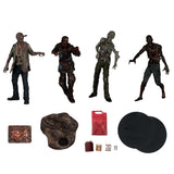 The Walking Dead - Walkers Figure Set 4-Pack NEW McFarlane Toys