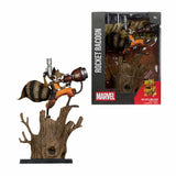 Marvel Comics - Rocket Raccoon with Comic (Chasing Tale #1) 1:6 Scale Figure