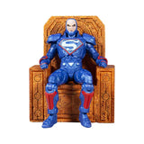 DC - Luthor Power Suit BU w/Throne 7" Figure NEW McFarlane Toys