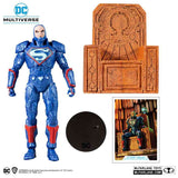 DC - Luthor Power Suit BU w/Throne 7" Figure NEW McFarlane Toys