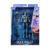 Avatar: Fire and Ash - Jake Sullly (Warrior) 7" Action Figure NEW McFarlane Toys