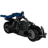 The Flash (2023) - Batcycle w/Batman Vehicle [Gold Label] NEW McFarlane Toys