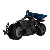 The Flash (2023) - Batcycle w/Batman Vehicle [Gold Label] NEW McFarlane Toys