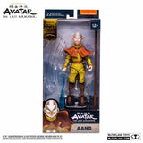 Avatar: The Last Airbender - Aang Avatar State Gold 7" Figure NEW McFarlane Toys