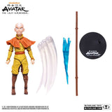 Avatar: The Last Airbender - Aang Avatar State Gold 7" Figure NEW McFarlane Toys