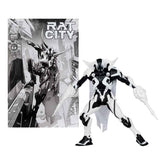 Spawn - The Deviant (Rat City) Black/White Spawn Rat City #1 Uncolored 7" Figure
