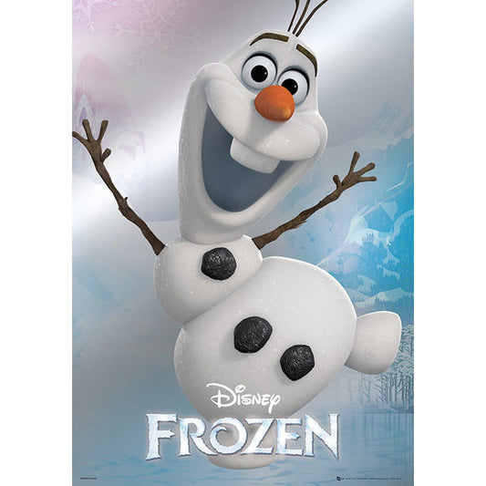 Frozen - Olaf Metallic Poster