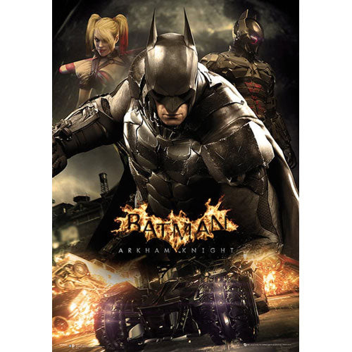 Batman Arkham Knight Metallic Poster