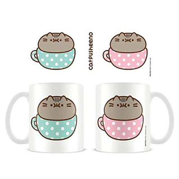 Pusheen - Pink Aqua Catpusheeno Mug