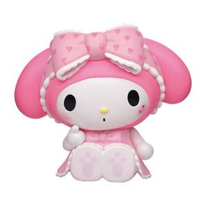 Hello Kitty - My Melody with Hearts Bow 8" Figural PVC Bank