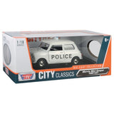 Mini Cooper Collection - Morris Mini Cooper - Police Car 1:18 Scale Diecast Vehicle