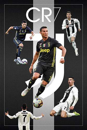 Cristiano Ronaldo - Juventus Poster