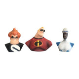 Incredibles - Micro Busts Series 1 - Set of 3