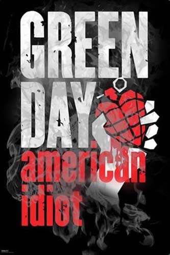 Green Day - American Idiot Poster