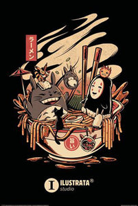 Ilustrata - Ramen Pool Party Poster