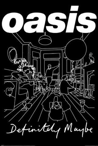 Oasis - Definitely Maybe Poster