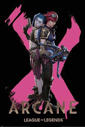Arcane: League of Legends - Duo Poster