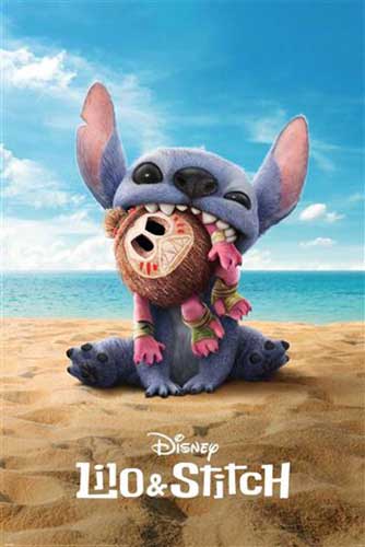 Lilo & Stitch - Beach Poster