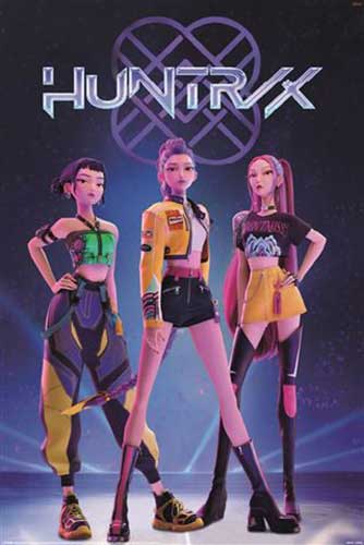 KPop Demon Hunters - Huntrix Poster