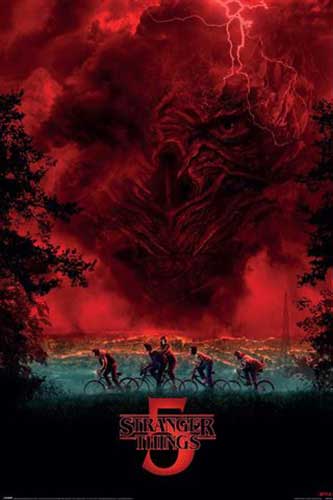 Stranger Things - Vecna Sky Season 5 Poster