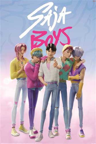 KPop Demon Hunters - Saja Boys Poster