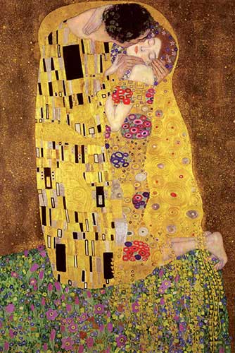 Gustav Klimt - The Kiss Poster