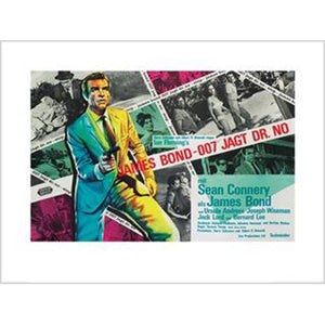 James Bond - Dr No: German 60 x 80cm Art Print