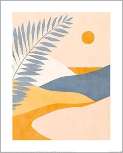 Dominique Vari - Leaf Landscape 40 x 50cm Art Print