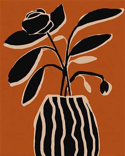 Treechild - Ochre Still Life No.5 40 x 50cm Art Print