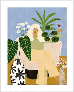 Alja Horvat - Wineand Plants 40 x 50cm Art Print