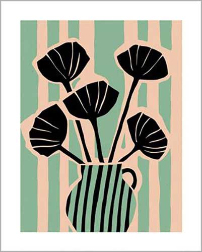 Treechild - Striped Still Life No.1 40 x 50cm Art Print