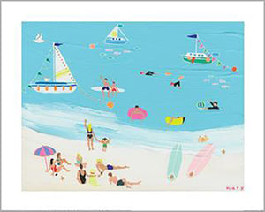 Mary Donald - Sunshine Cove 40 x 50cm Art Print