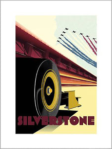 Zoom F1 - Silverstone 30 x 40cm Art Print