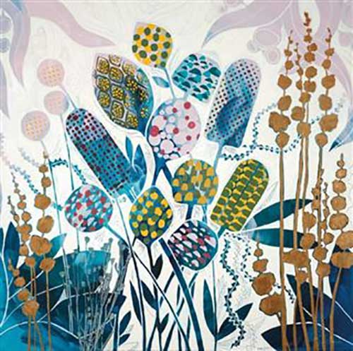Susan Nethercote - Botanical Nuance VII 40 x 40cm Art Print