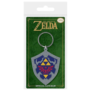 The Legend of Zelda - Hylian Shield Rubber Keychain