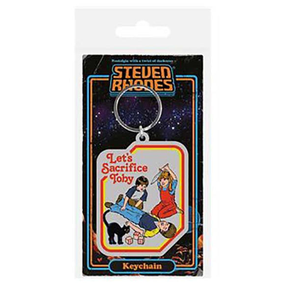 Steven Rhodes - Let's Sacrifice Toby PVC Keychain