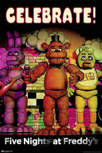 Five Nights at Freddys - Celebrate Poster